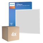 Multipack 4x Philips LED Panel Ledinaire RC065B 28W 3400lm - 830-835-840 CCT | 60x60cm - UGR <19