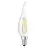 Ledvance Superior Classic LED E14 Filament Twisted Candle Clear 3.4W 470lm - 927 Extra Warm White | Dimmable - Best Colour Rendering