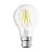 Ledvance Classic Performance LED Bulb B22d Pear Filament Clear 4W 470lm - 827 Extra Warm White | Replaces 40W