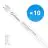 Multipack 10x Ledvance LED Tube T8 Superior (EM Mains) Standard Output 5.1W 810lm - 830 Warm White | 44cm - Replaces 15W