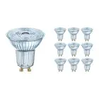 Multipack 10x Osram Parathom LED Spot GU10 PAR16 4.5W 350lm 36D - 927 Extra Warm White | Best Colour Rendering - Dimmable - Replaces 50W