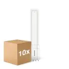 Multipack 10x Philips Corepro PL-L LED 8W 960lm - 830 Warm White | Replaces 18W